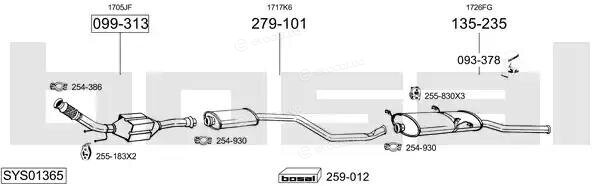 Bosal SYS01365