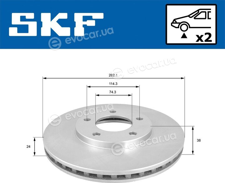 SKF VKBD 80906 V2
