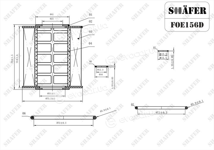 Shafer FOE156D