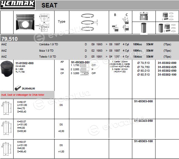 Yenmak 31-03302-100