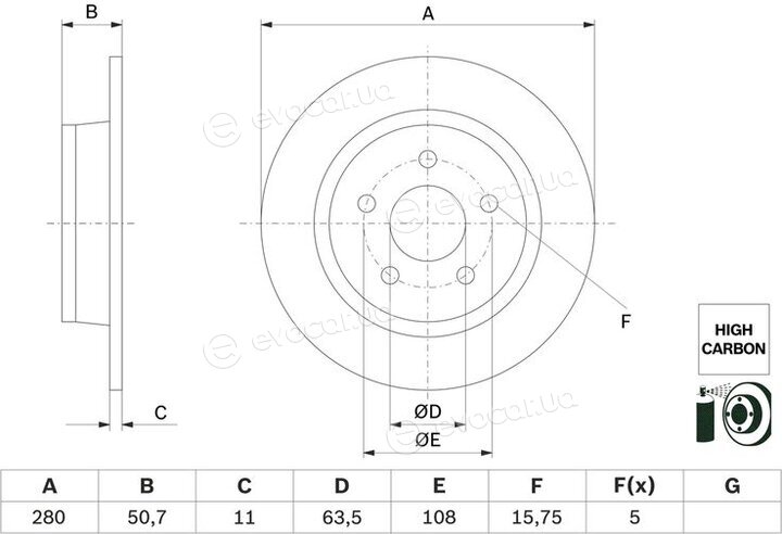 Bosch 0 986 479 G71