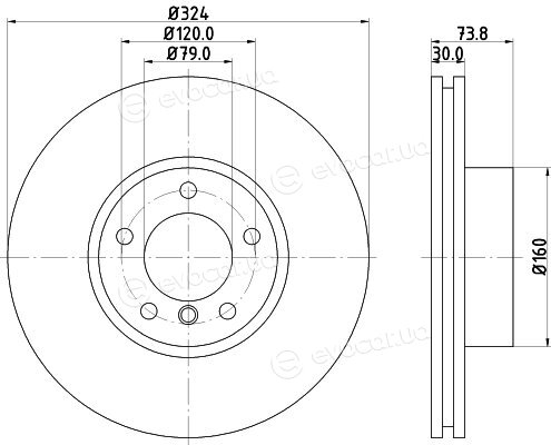 Hella Pagid 8DD 355 127-621