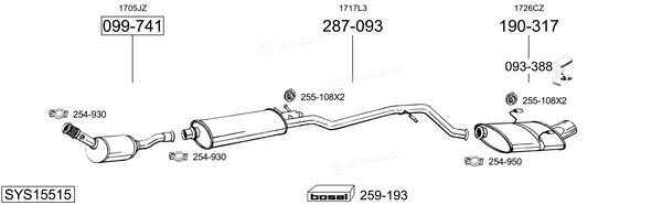 Bosal SYS15515