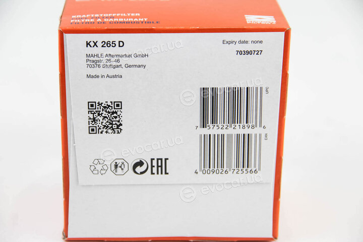 Mahle KX 265D