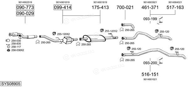 Bosal SYS08905