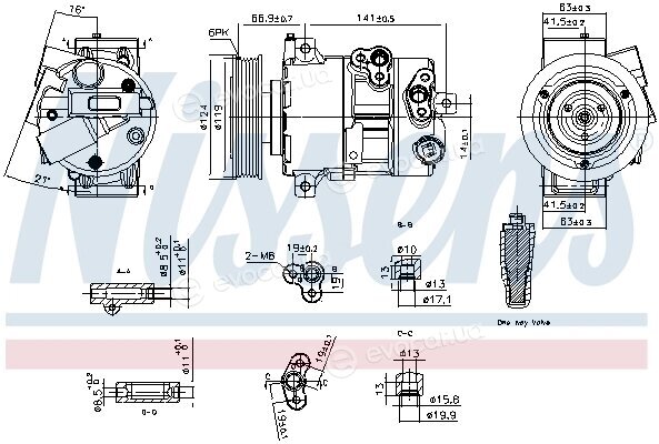 Nissens 890767