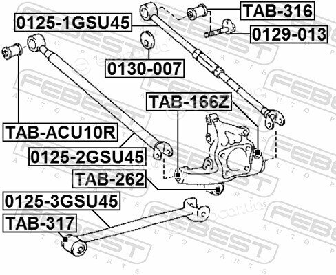 Febest 0125-1GSU45