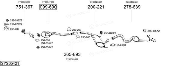 Bosal SYS05421