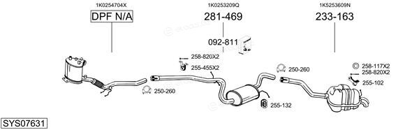 Bosal SYS07631