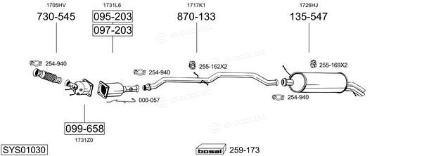 Bosal SYS01030