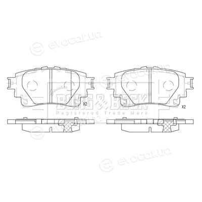 Borg & Beck BBP2851