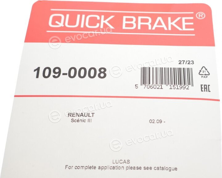 Kawe / Quick Brake 109-0008