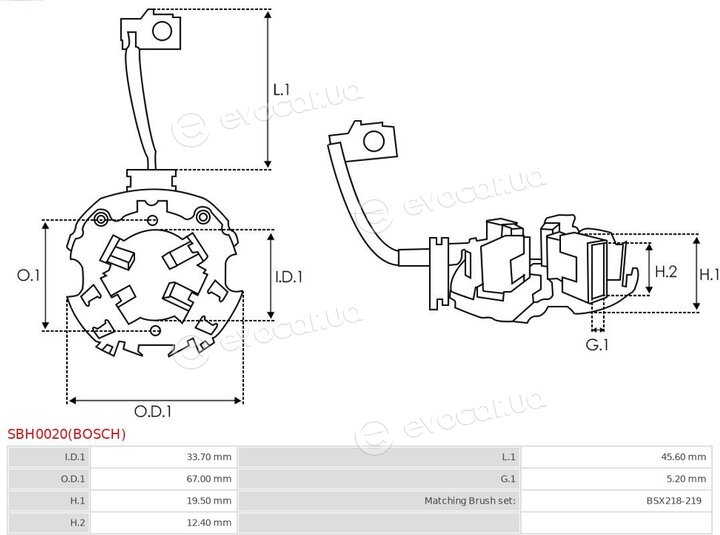 AS SBH0020(BOSCH)