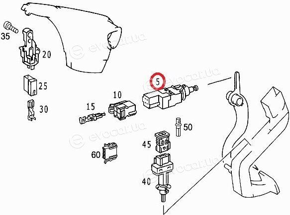 Mercedes-Benz A001 545 87 09