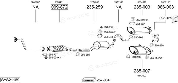 Bosal SYS21169