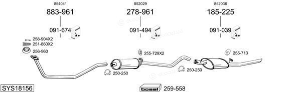 Bosal SYS18156