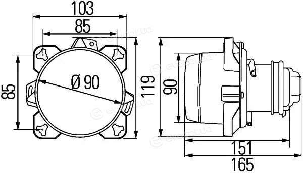 Hella 1BL 008 193-011