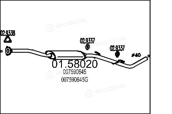 MTS 01.58020
