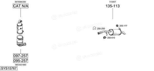 Bosal SYS15767