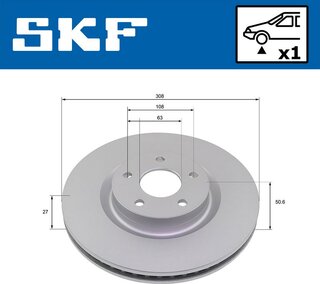 SKF VKBD 81375 V1