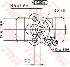 TRW BWD267