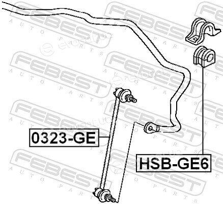 Febest HSB-GE6