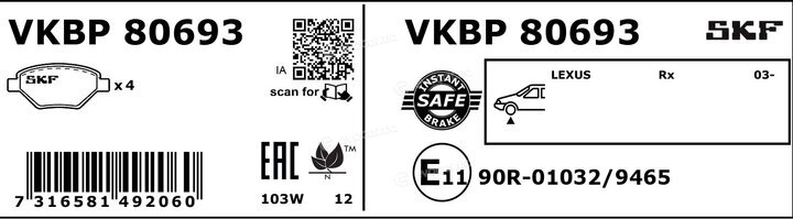 SKF VKBP 80693