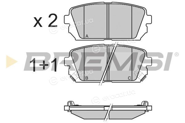 Bremsi BP3359