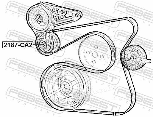 Febest 2187-CA2