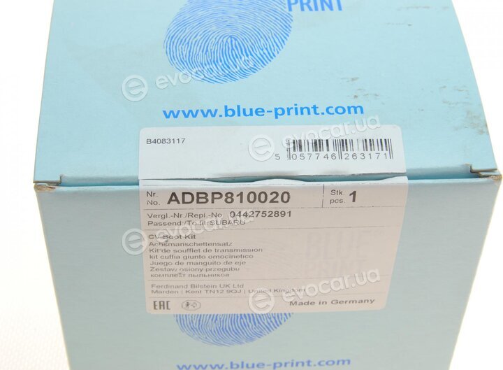 Blue Print ADBP810020