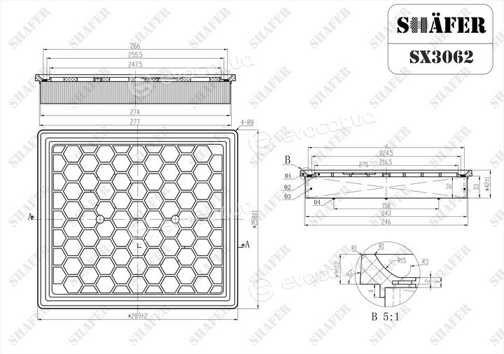 Shafer SX3062