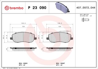 Brembo P 23 090