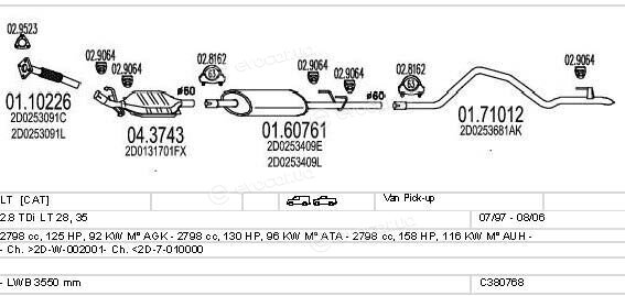 MTS C380768003140