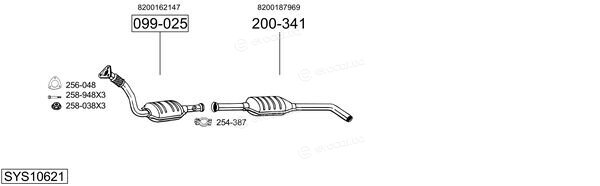 Bosal SYS10621