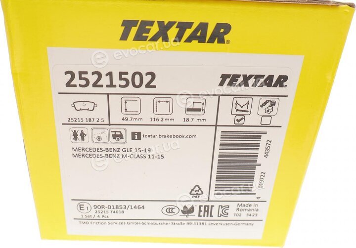 Textar 2521502