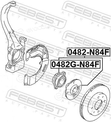 Febest 0482G-N84F
