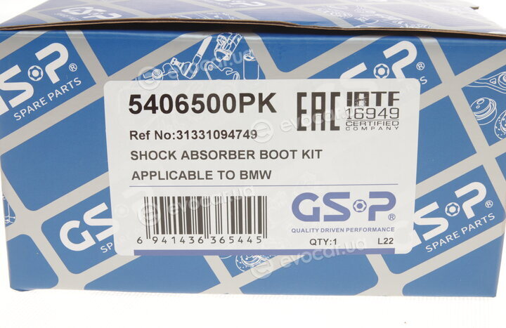 GSP 5406500PK
