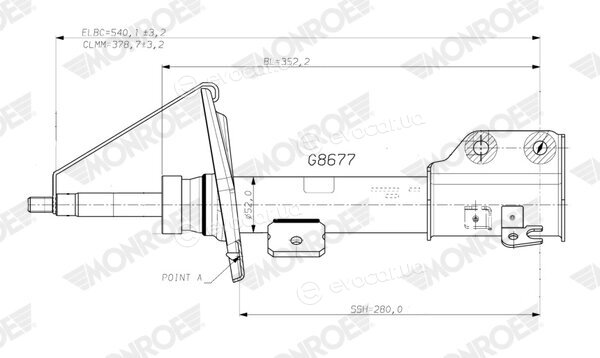 Monroe G8677
