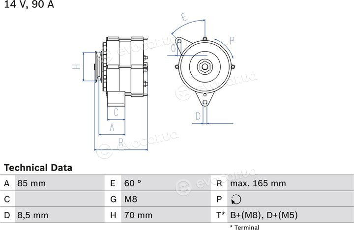 Bosch 0 986 034 160