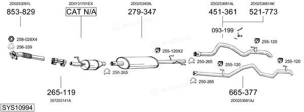 Bosal SYS10994