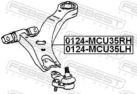 Febest 0124-MCU35RH