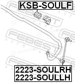 Febest KSB-SOULF