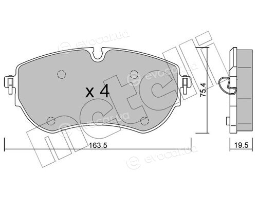 Metelli 22-1172-0