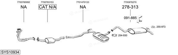 Bosal SYS10934