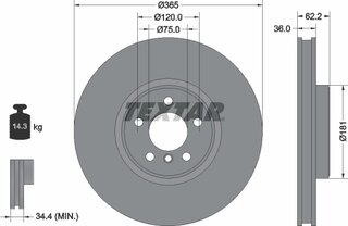 Textar 92161003