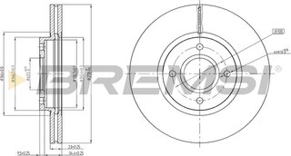 Bremsi CD8461V