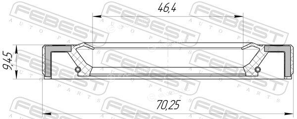 Febest 95GAY-48701010X