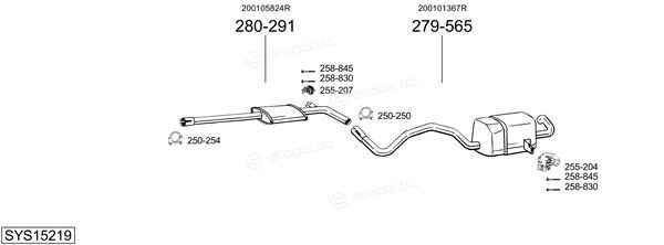 Bosal SYS15219