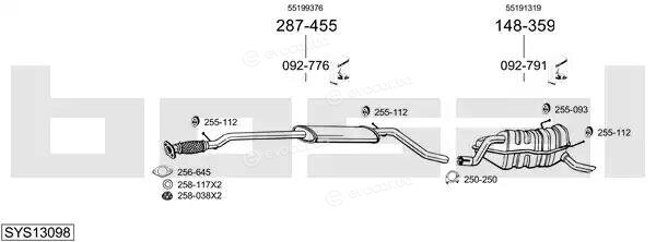 Bosal SYS13098