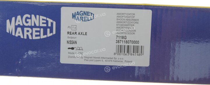 Magneti Marelli 357118070000